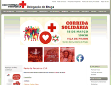 Tablet Screenshot of braga.cruzvermelha.pt
