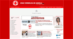 Desktop Screenshot of cruzvermelha.og.ao